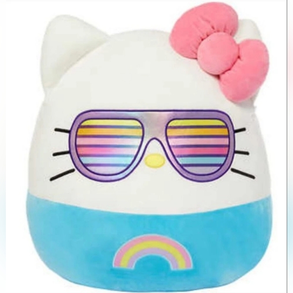 Hello Kitty Squishmallow with Sunglasses 20” Inch LARGE Plush Sanrio